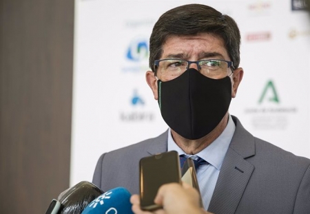 El vicepresidente de la Junta de Andalucía y consejero de Turismo, Regeneración, Justicia y Administración Local, Juan Marín, en una imagen de archivo (MARÍA JOSÉ LÓPEZ - EUROPA PRESS) El vicepresidente de la Junta de Andalucía y consejero de Turismo, Regeneración, Justicia y Administración Local, Juan Marín, en una imagen de archivo (MARÍA JOSÉ LÓPEZ - EUROPA PRESS)