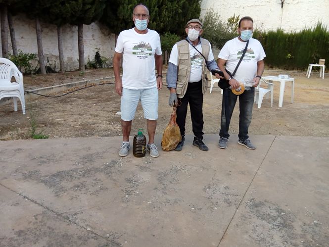 Imagen de los tres ganadores (AYTO, MONTEFRIO)