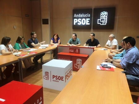 reunión en la sede del PSOE (PSOE)