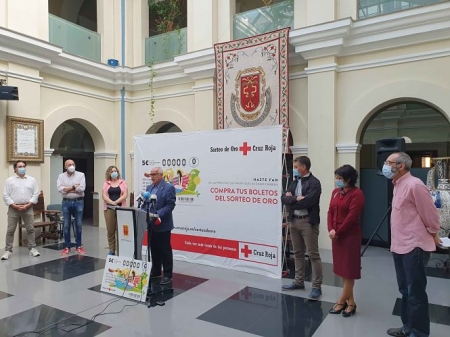 Presentación del SOrteo del oro en Guadix (AYTO. GUADIX)