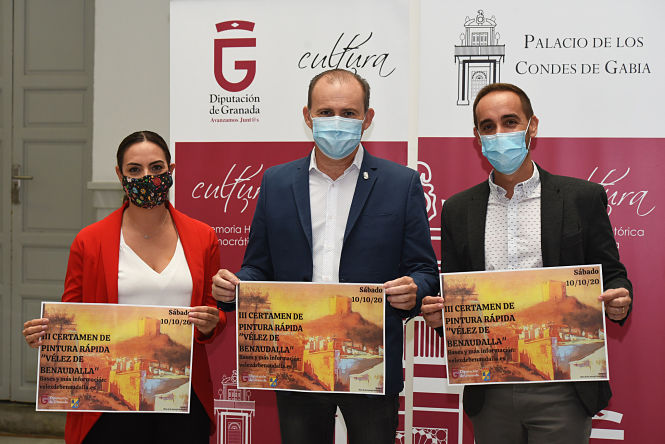 Presentación del certamen de pintura rápida de Vélez Benaudalla (R. MARTÍNEZ ( DIPGRA)