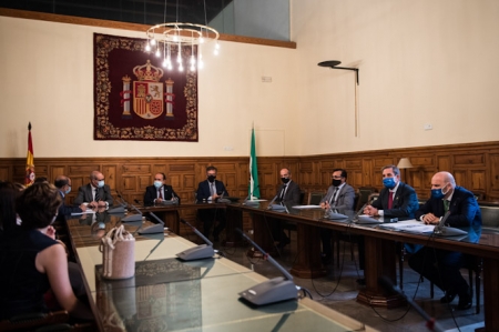 Imagen de la reunión de la Comisión de Justicia (ICAGR) Imagen de la reunión de la Comisión de Justicia (ICAGR)