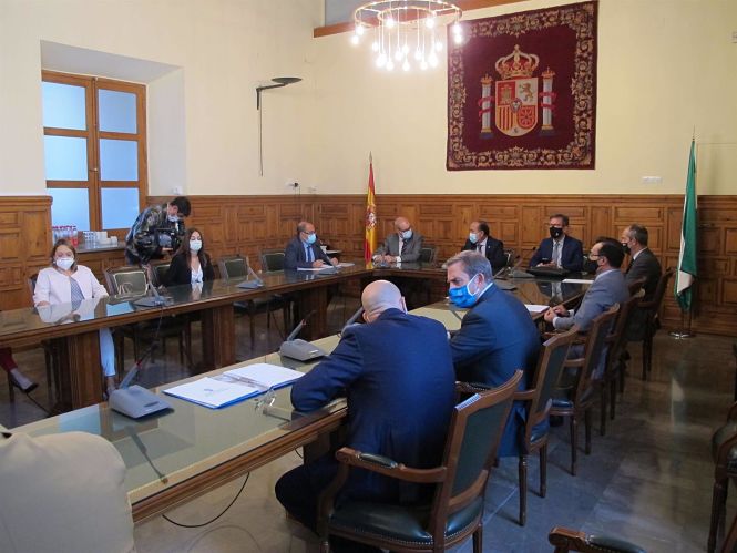 Comisión para la Reactivación de la Justicia celebrada en Granada (JUNTA DE ANDALUCÍA) 