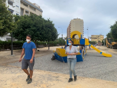 Obras en el Parque Río Verde (AYTO. ALMUÑECAR) 
