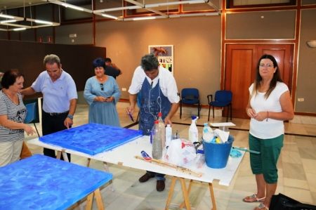 Imagen de la realización de los trabajos (AYTO. ALMUÑECAR) 