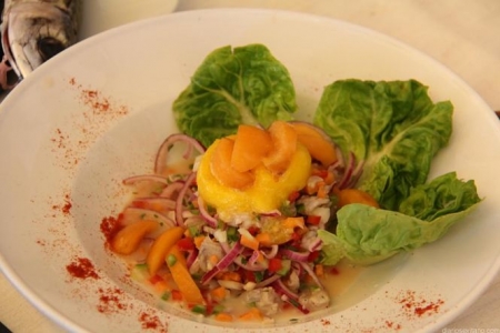 Plato preparado con subtropicales (AYTO. ALMUÑÉCAR)