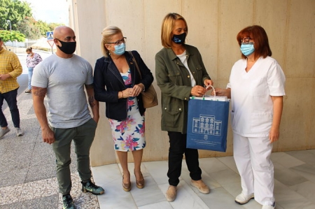 Entrega de mascarillas a las residencias de mayores (AYTO. MOTRIL)