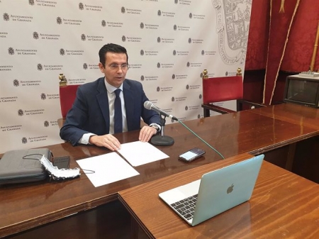 El portavoz del Grupo del PSOE en el Ayuntamiento de Granada, Francisco Cuenca, en imagen de archivo (PSOE) 