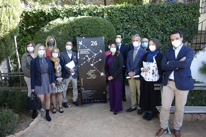 Presentación de los Encuentros `Manuel de Falla` (JAVIER ALGARRA / AYUNTAMIENTO)