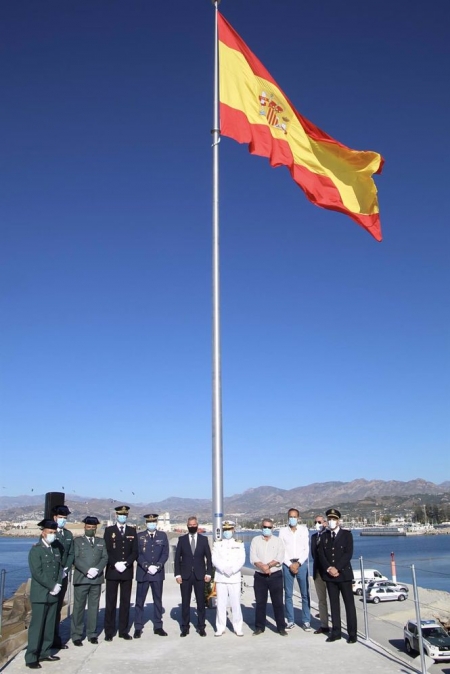 El Puerto de Motril homenajea a las víctimas de la pandemia (PUERTO DE MOTRIL) 