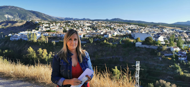 Cristina Marín, portavoz del PP en el Ayuntamiento de Monachil (PP) 