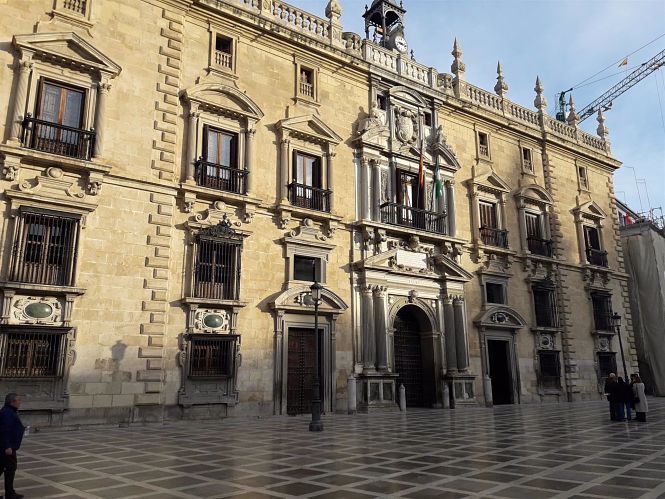 Edificio de la Real Chancillería de Granada, sede del TSJA (EUROPA PRESS)