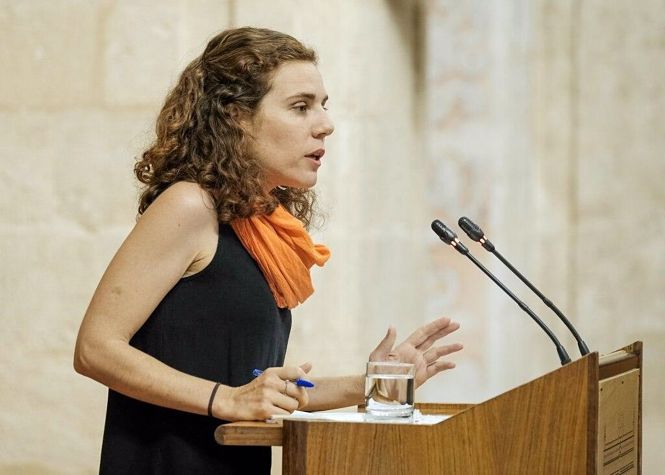La parlamentaria de Adelante Andalucía Ana Villaverde (ADELANTE ANDALUCÍA) 