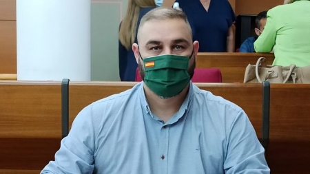 Miguel Ángel López, portavoz de Vox en el Ayuntamiento de Motril (VOX)