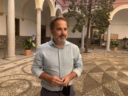 El edil del PSOE en Granada Jacobo Calvo, en imagen de archivo (PSOE)