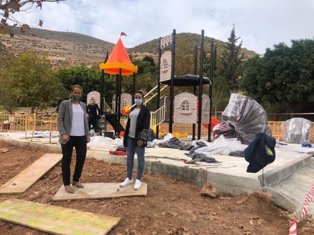 Obras en el Parque el Romeral (AYTO. GUALCHOS CASTELL DE FERRO)