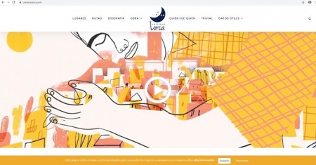 Captura de pantalla de la web `Universo Lorca` (DIPUTACIÓN)