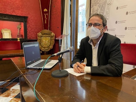 El concejal del PSOE en el Ayuntamiento de Granada, Miguel Ángel Fernández Madrid (PSOE)