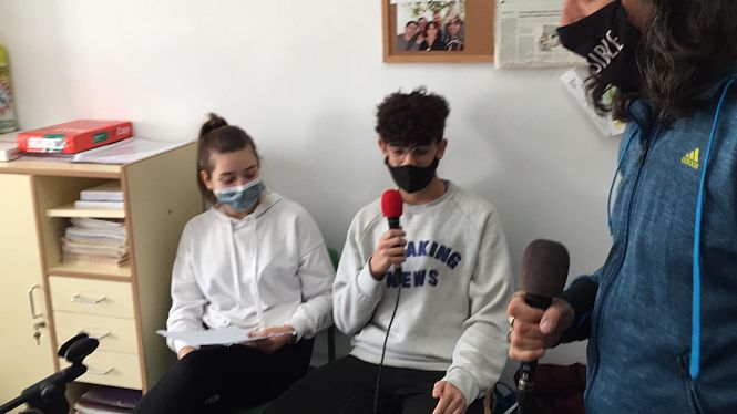 Alumnos del Plan IMPULSA del IES Américo Castro (AYTO. HUÉTOR TÁJAR)