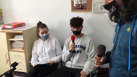 Alumnos del Plan IMPULSA del IES Américo Castro (AYTO. HUÉTOR TÁJAR)