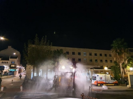 Desinfección en las calles de Motril (AYTO. MOTRIL)