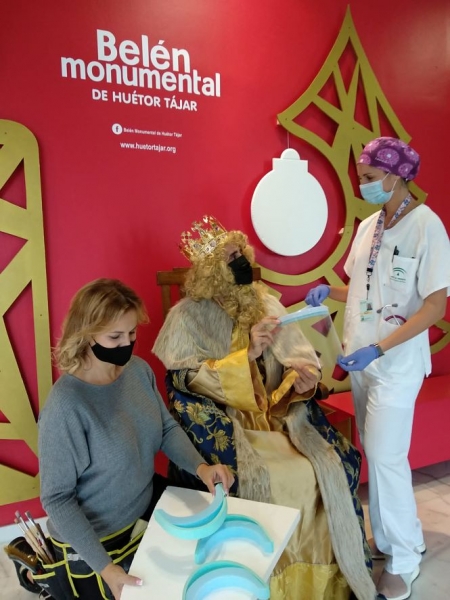 Preparación de las pantallas protectoras (AYTO. HUÉTOR TÁJAR) 