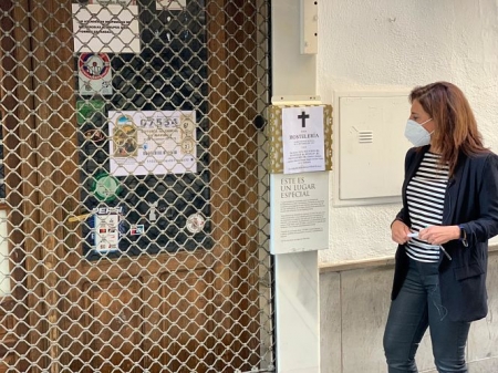 La Concejala del PSOE en el Ayuntamiento de Granada, Raquel Ruz (PSOE) 