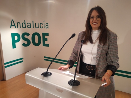La secretaria de Educación del PSOE, María Ramírez (PSOE) 