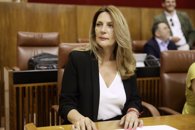 La parlamentaria Andaluza de Ciudadanos, Concha Insúa (CS)