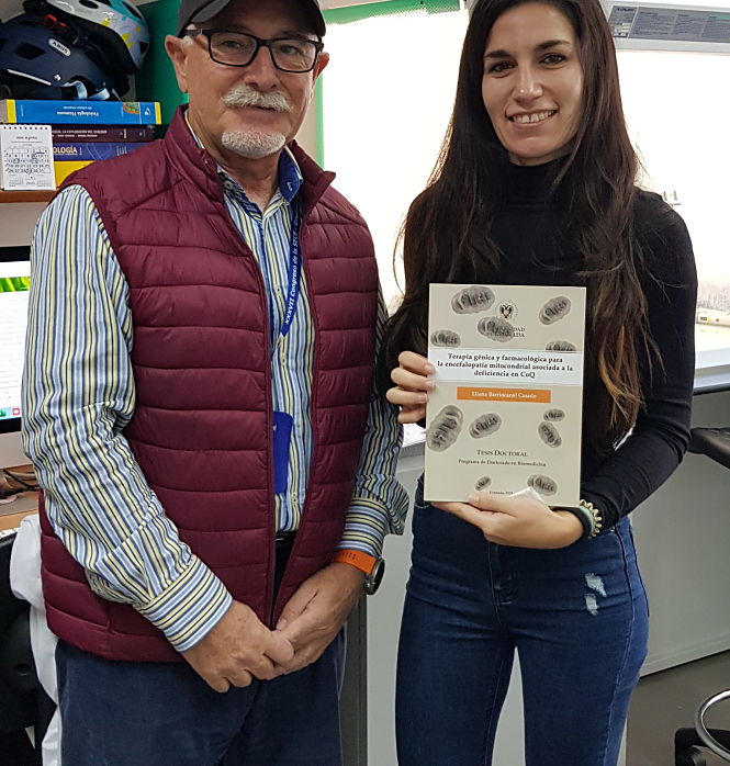 Imagen de la defensa de la tesis de Eliana Barriocanal (UGR)