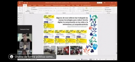 Imagen del encuentro online (FEDERACIÓN SULAYR)