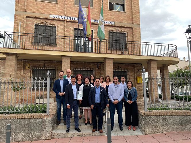 Fachada, del Ayuntamiento de Pulianas (PSOE)