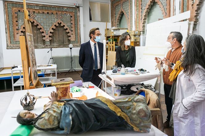 Visita del Delegado de Cultura al Museo (JUNTA)