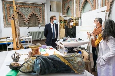 Visita del Delegado de Cultura al Museo (JUNTA)