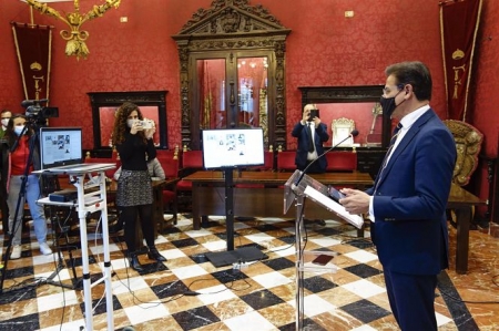 El alcalde de Granada, Luis Salvador, en imagen de archivo (AYUNTAMIENTO) 