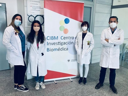 Los investigadores de la UGR que han realizado este trabajo (UGR) Los investigadores de la UGR que han realizado este trabajo (UGR)