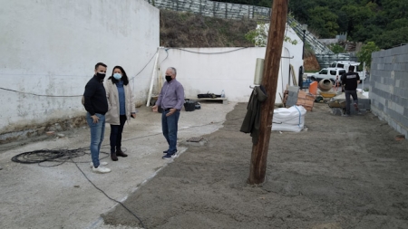 Visitas a las obras de ampliación del cementerio (AYTO. ALMUÑECAR) 