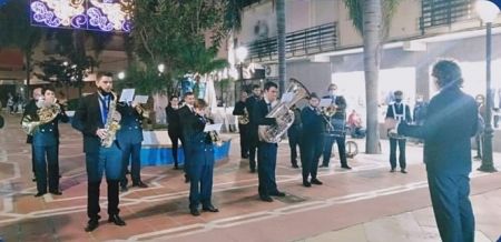 Actuación de la banda de Musica de ALmuñécar (AYTO. ALMUÑÉCAR)