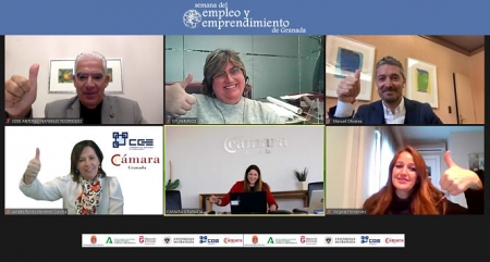 Inaugurración telemática de la I semana del empleo y el entendimiento (CÁMARA GRANADA)