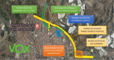 Proyecto de VOX para rehabilitar la zona noreste de Motril (VOX) 