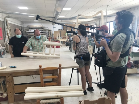 Imagen de la grabación del programa (ASOCIACIÓN SAN JOSÉ)