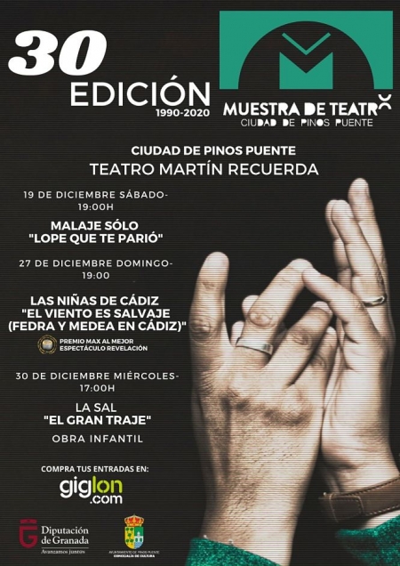 Cartel de la XXX nuestra de Teatro de Pinos Puente (AYTO. PINOS PUENTE)