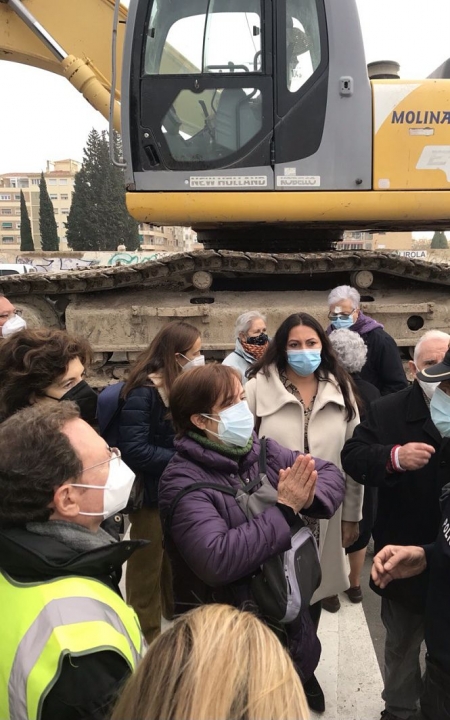 Imagen del desalojo (PODEMOS)