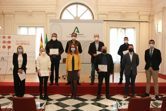 Entrega de reconocimientos en la sede de la Junta (JUNTA)