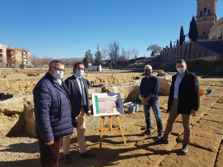 Imagen de la visita al Teatro romano de Guadix (JUNTA) 
