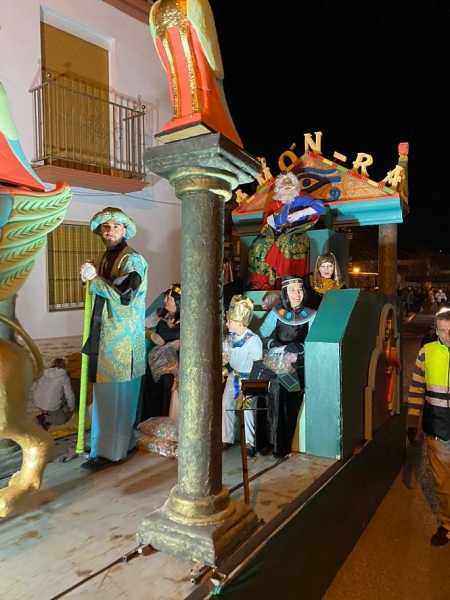 Cabalgata de Reyes de Montefrío del año pasado (AYTO. MONTEFRÍO) 