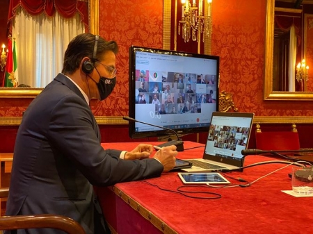 Pleno telemático del Ayuntamiento de Granada (AYTO. GRANADA) Pleno telemático del Ayuntamiento de Granada (AYTO. GRANADA)
