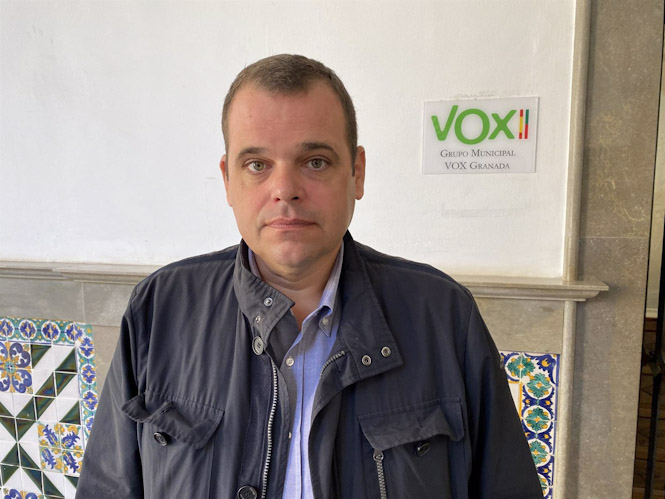 El portavoz del grupo municipal de Vox, Onofre Miralles, en imagen de archivo (VOX) 