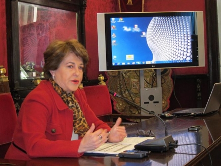 La exconcejal del PP en el Ayuntamiento de Granada Telesfora Ruiz en una imagen de archivo (EUROPA PRESS) 