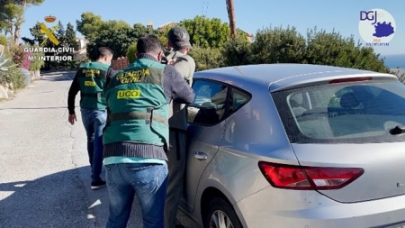 Detención en Almuñécar del presunto líder de una organización de tráfico de cocaína y reclamado por las autoridades belgas (GUARDIA CIVIL)